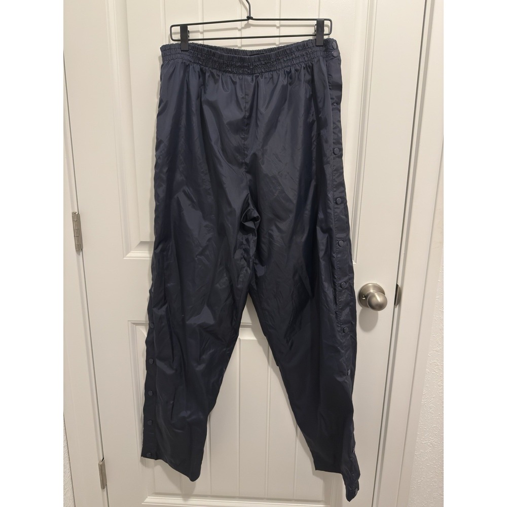 USA Brand Olympic Apparel Navy Break Away Pants Mens‎ Size Large